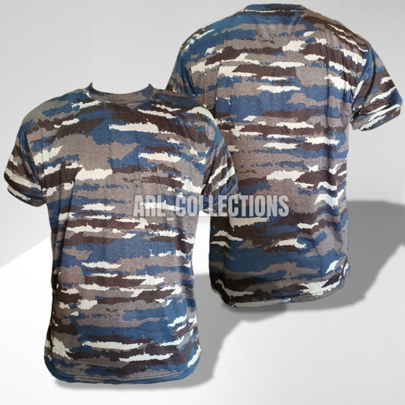 kaos pendek loreng tni al - kri - angkatan laut - kaos loreng tni al lengan pendek - kaos pendek lor