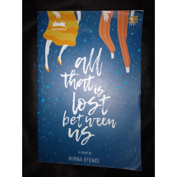 Preloved Novel Winna Efendi All That Is Lost between Us