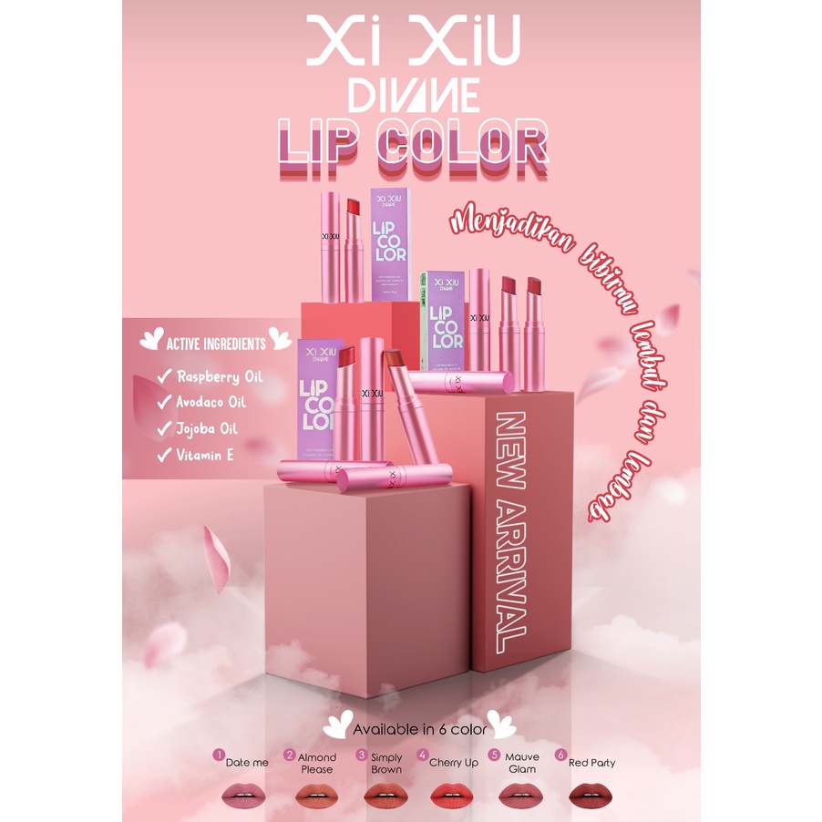 ✦SINAR✦ Xi Xiu Divine Lip Color Matte