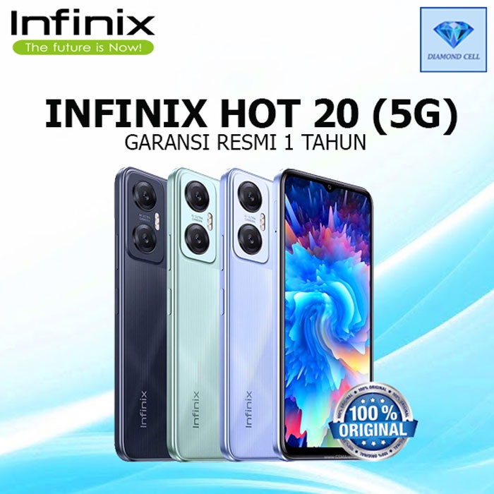 Jual Infinix Hot 20 Nfc 5g 4gb128gb Expansi Ram 3gb 7gb128gb Garansi Resmi Infinix 2928