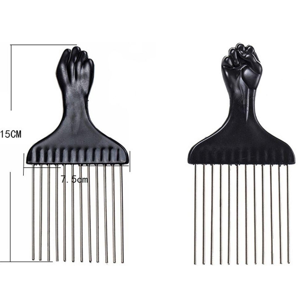 Preva Sisir Logam Aksesoris Salon Hairstyle Rambut Afrika