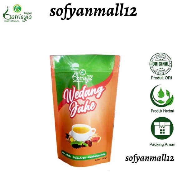 

⚡COD⚡ BATRISYIA MINUMAN HERBAL WEDANG JAHE UNTUK BATUK MERIANG DAN MASUUK ANGIN WEDANG JAHE BATRISYA 150gr