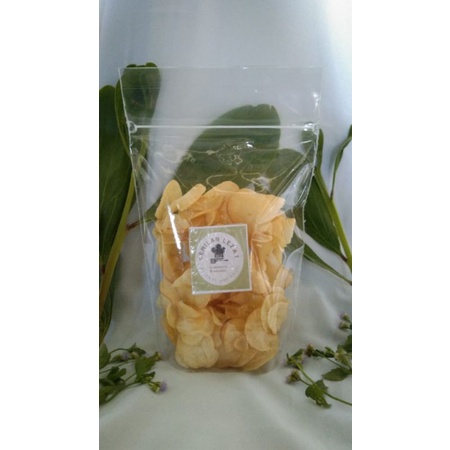 

Keripik ubi asin dan original