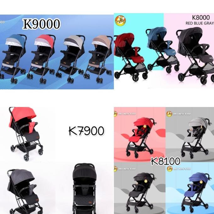PACIFIC BABY STROLLER K7900/K8000/K8100/K9000 CABIN SIZE KERETA DORONG