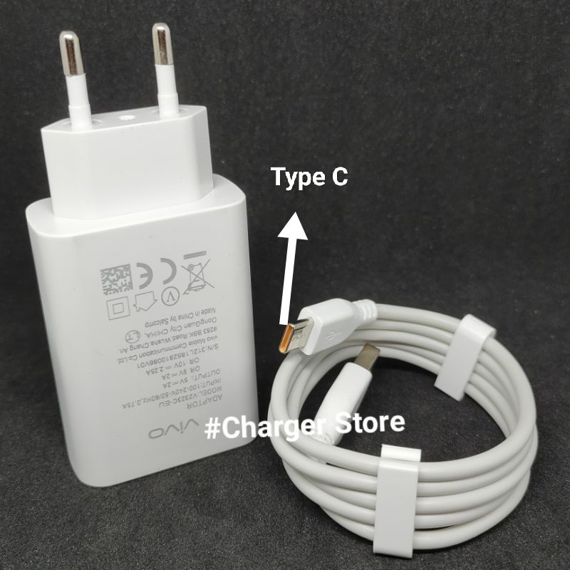 Charger Vivo S1 Pro X60 X70 Z1 V15 V11 Pro ORIGINAL FAST CHARGING Quick Charge 3.0