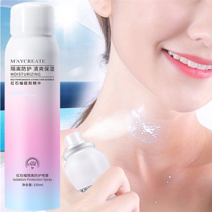 Maycreate Whitening Spray Mycreate Sunscreen Pemutih Badan Ampuh dan Cepat Original BPOM 150ml