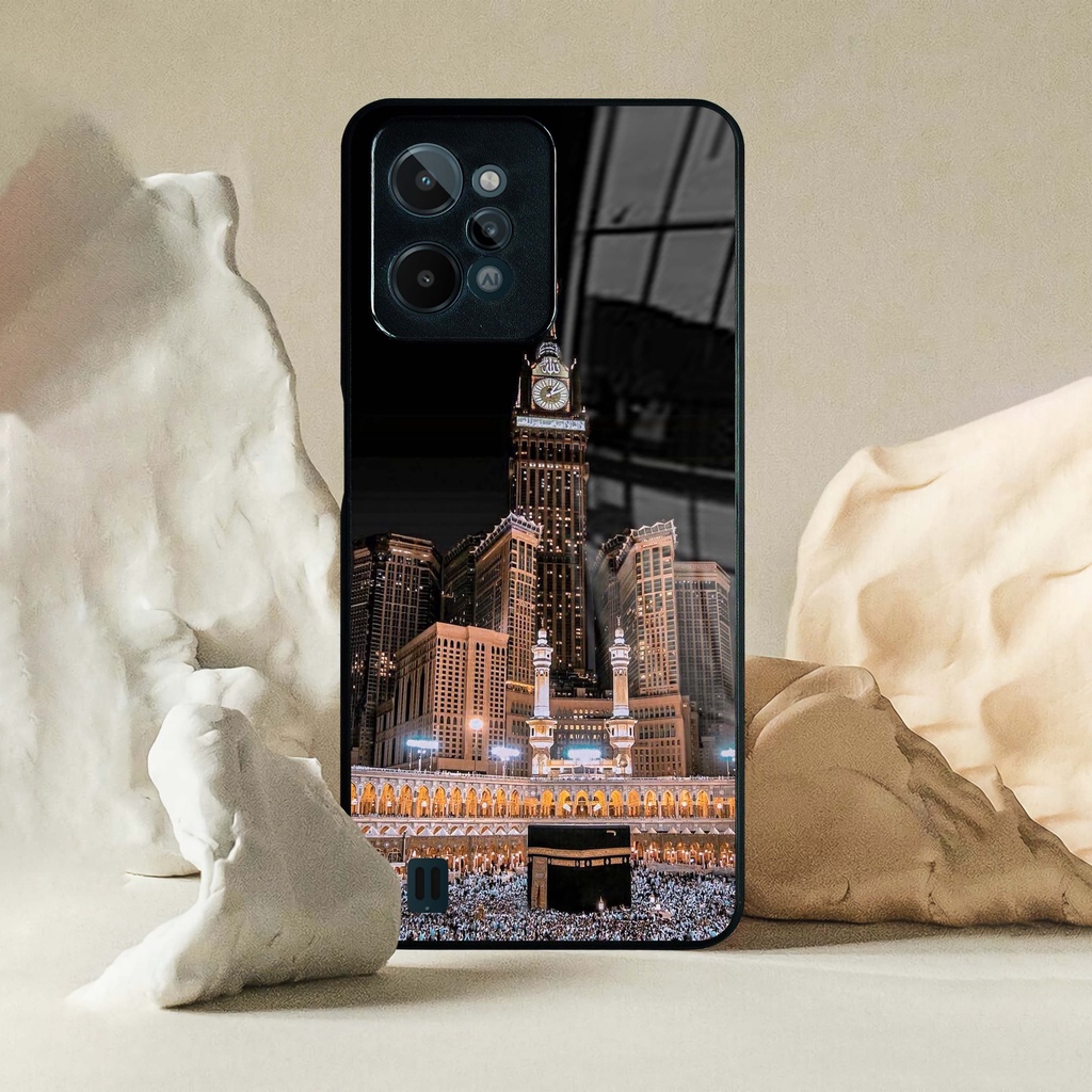 (SV85) Case Kilau Realme C31 | Casing Hp Realme | Pelindung Smartphone | Motif Mekkah Seven Case