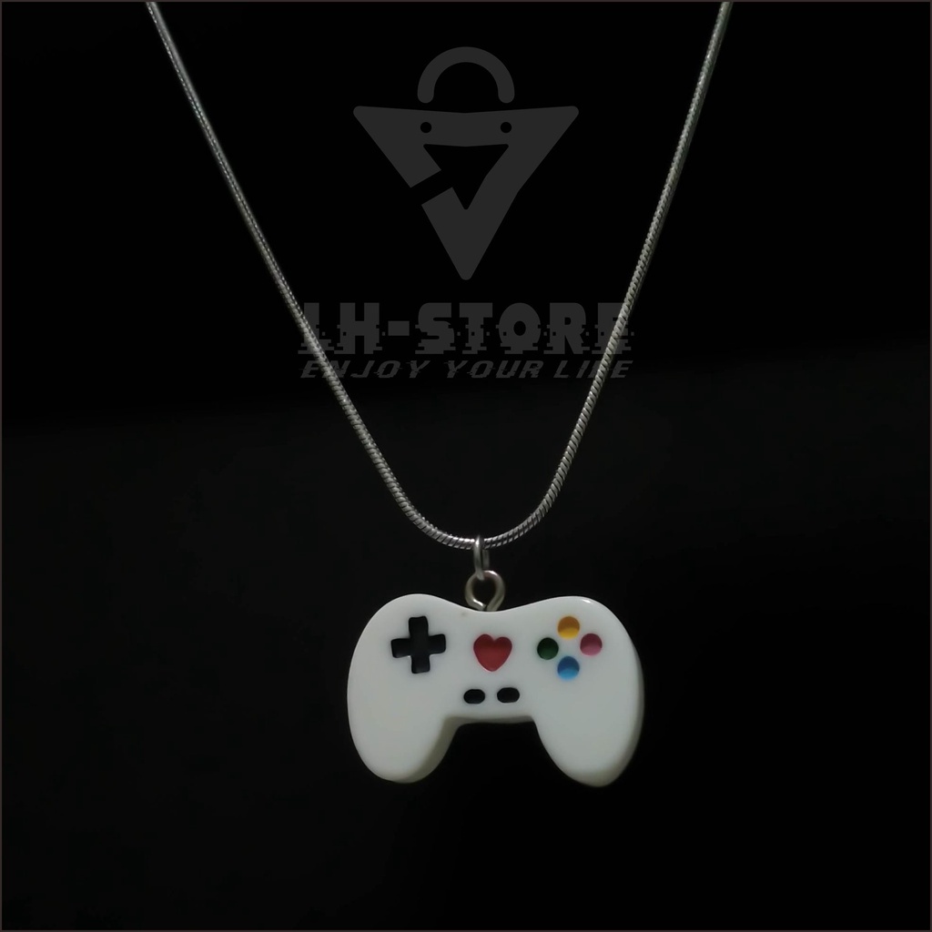 Kalung Titanium Set Stik Game Terbaru Keren Anti Karat