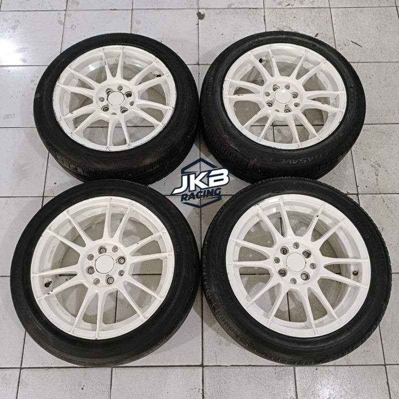 VELG MOBIL BEKAS OZ RACING RING 16 PCD 4X100-114.3 BAN 2 PCS 185 55 R16