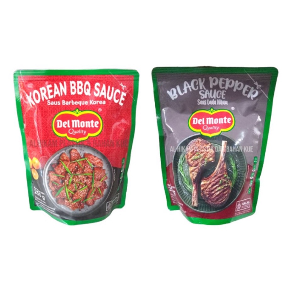 

Del Monte Black Pepper - Del Monte Korean Saos 250gr