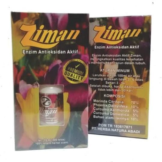 ZIMAN Antioksidan Asli Obat Herbal Tetes
