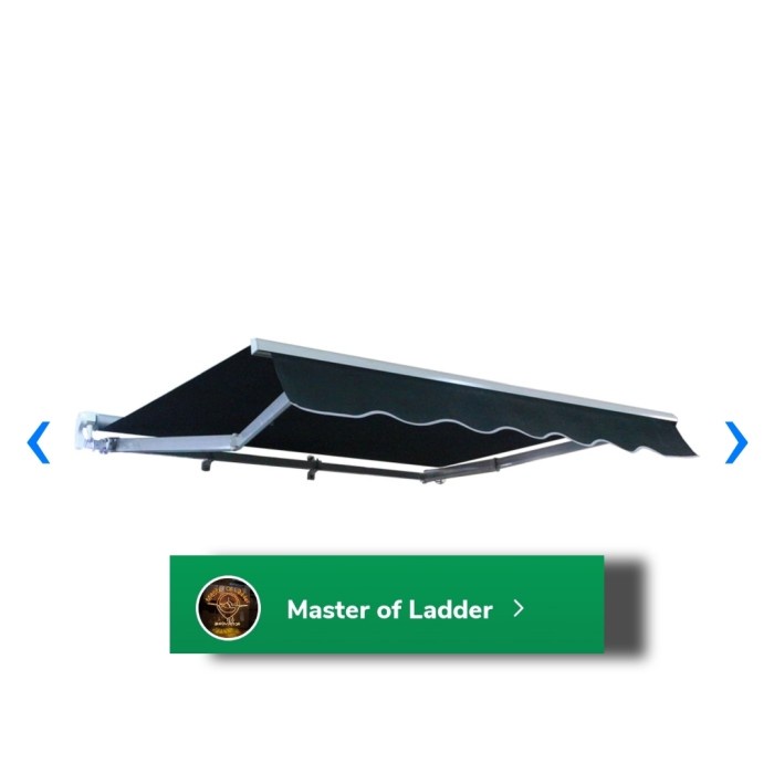 &<&<&<&] KRISBOW awning Gulung/Kanopi Lipat Cafe Rumah 4mx2.5m