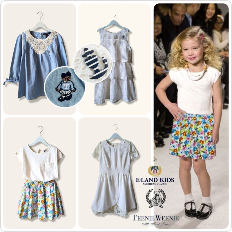 Dress Anak Perempuan Eland Mix Teenie Weenie (10y 12y 13y 14y)