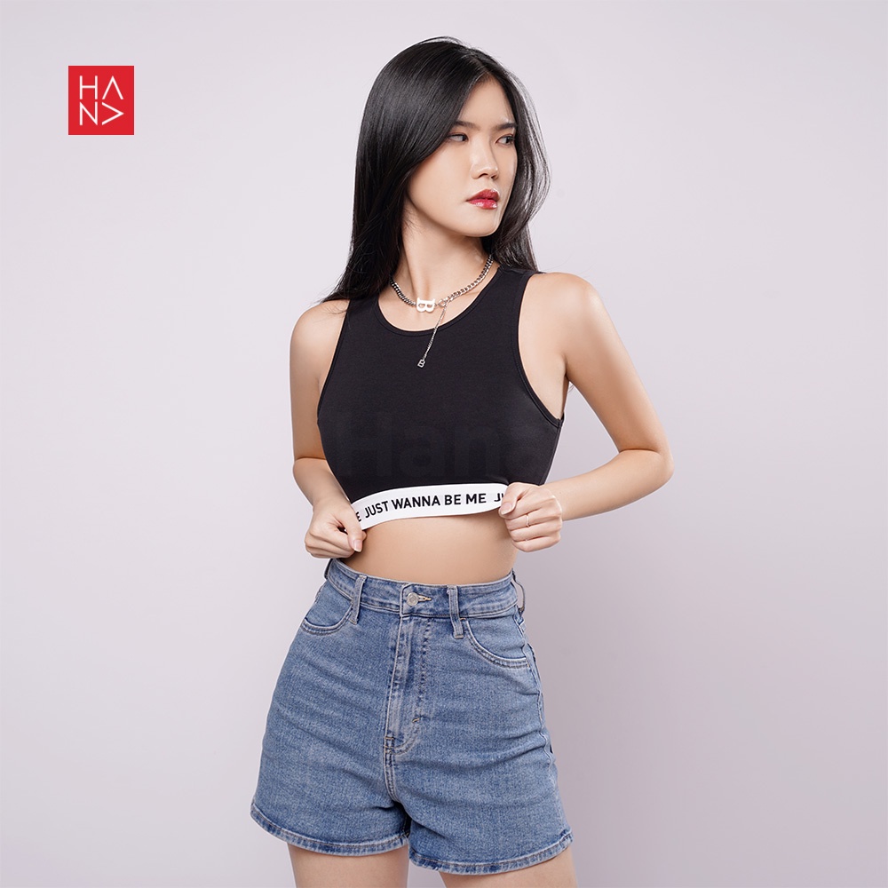 HanaFashion JKT - Loretta Sporty Top Printing Tank Top - TT209
