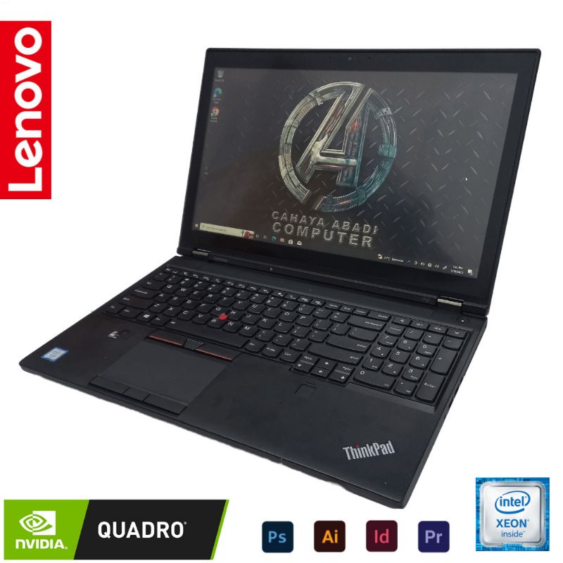 LAPTOP XEON GAMING RENDERING Lenovo Thinkpad P50 Xeon E3 NVIDIA RAM 64GB SSD 1TB