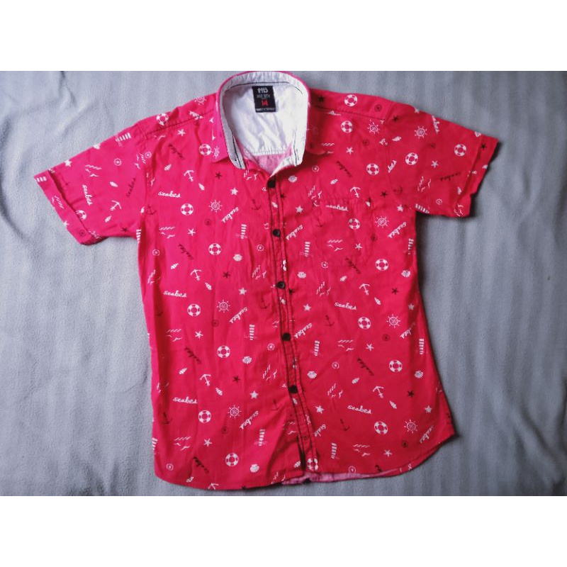 Kemeja Anak Laki-Laki Preloved Usia Perkiraan 10-11 Tahun