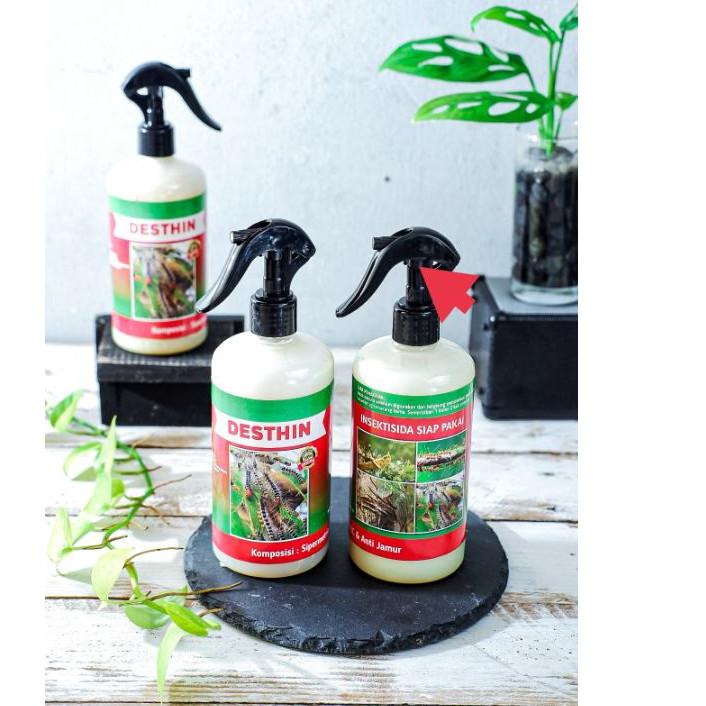 Stok Baru Desthin obat hama tanaman ulat, kutu putih, jamur, hama daun, ulat bulu, kaki seribu, pemb