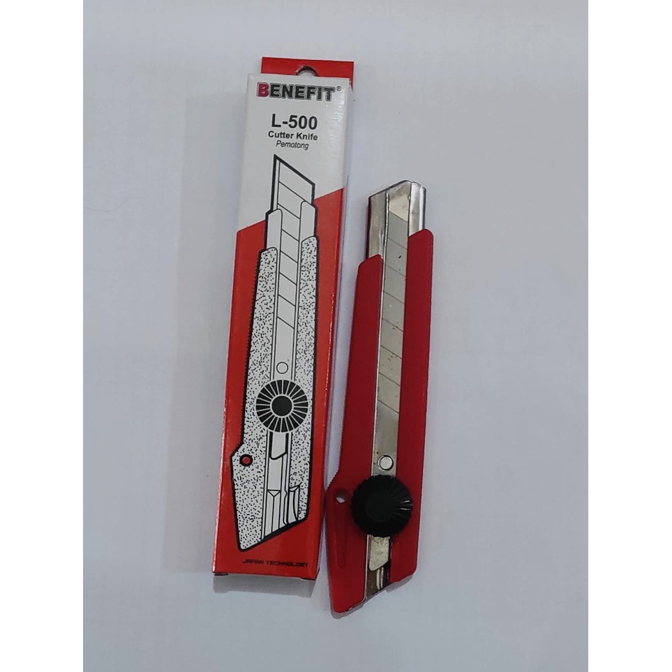 

Cutter Besar L-500 BENEFIT / BENEFIT Cutter Besar / Dengan Pemotong Cutter / Cutter