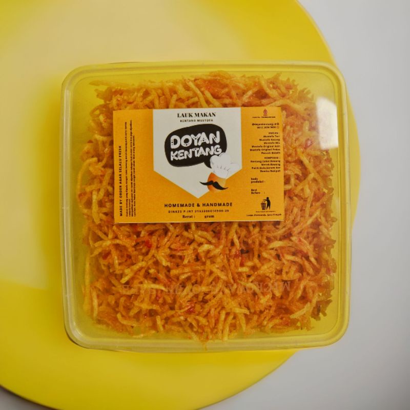 

Kentang Mustofa Doyan Kentang 500 gram thinwall 1500ml