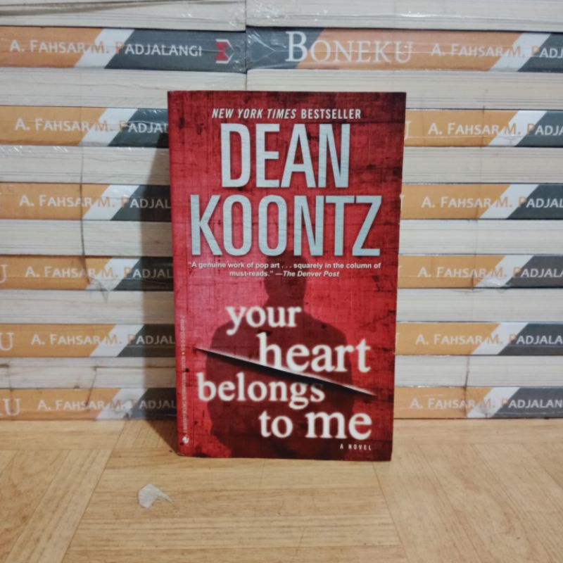 

BUKU ORIGINAL - DEAN KOOCTZ YOUR HEART BELONGS TO ME