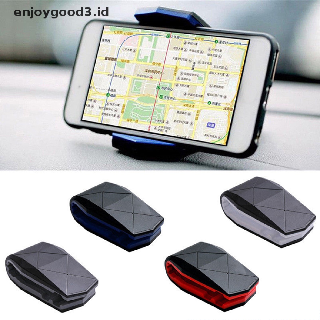 [Rready Stock] Stand Holder Klip Buaya Handphone Dashboard Mobil Anti-Slip Acces Telepon (ID)