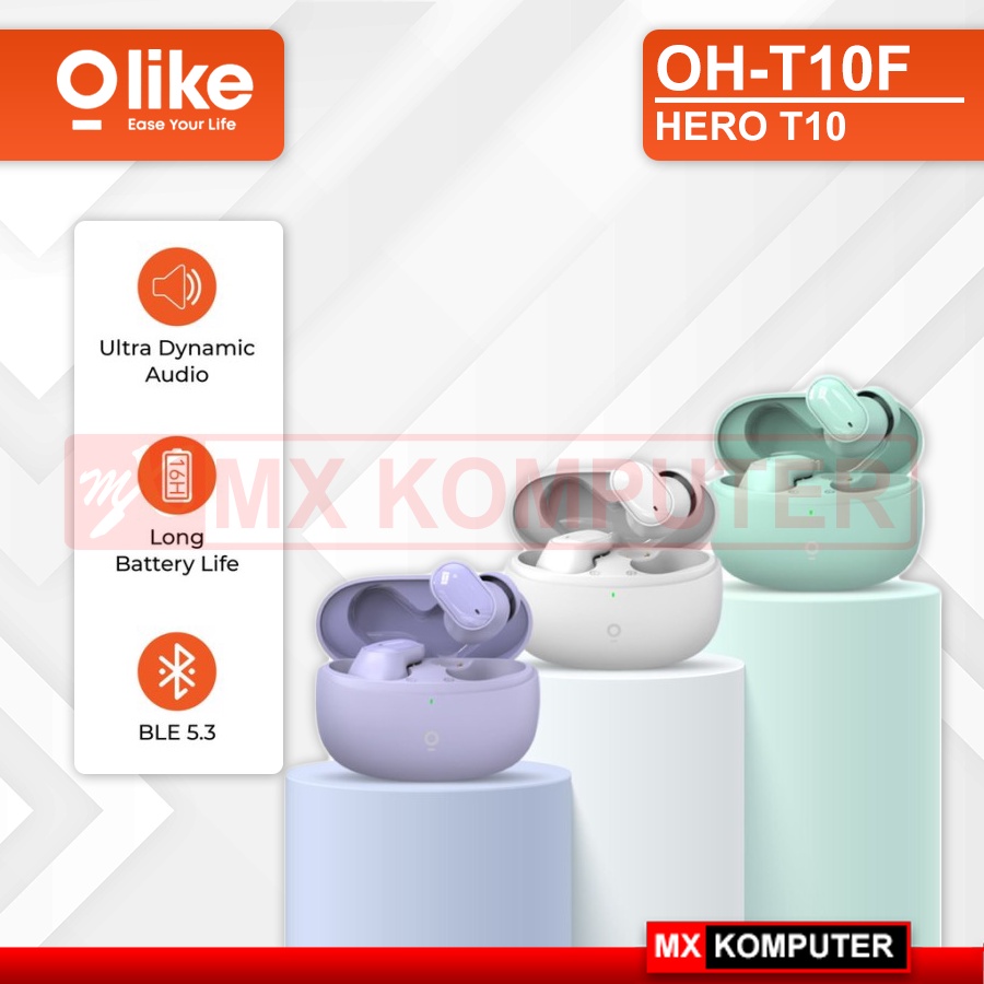 TWS Olike Hero T10 Wireless Earphone Bluetooth OH--T10F