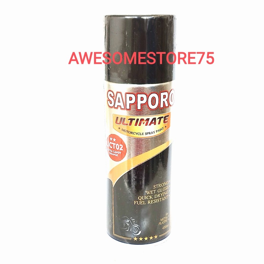 SAPPORO ULTIMATE ** UCT02 ULTRA Candy Tone ORANGE Jingga Cat Semprot