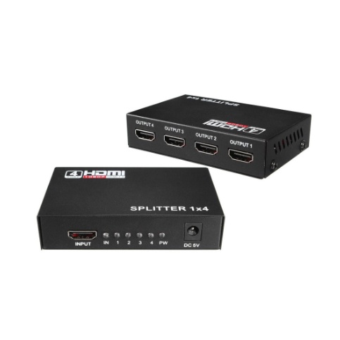 Splitter hdmi 4 port - Hdmi splitter 1-4