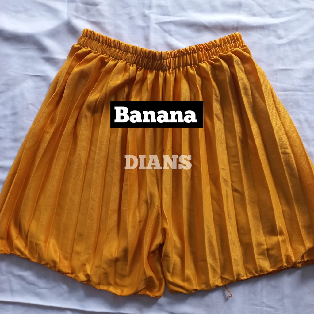 Hot Pants Plisket Wanita | Celana Santai plisket