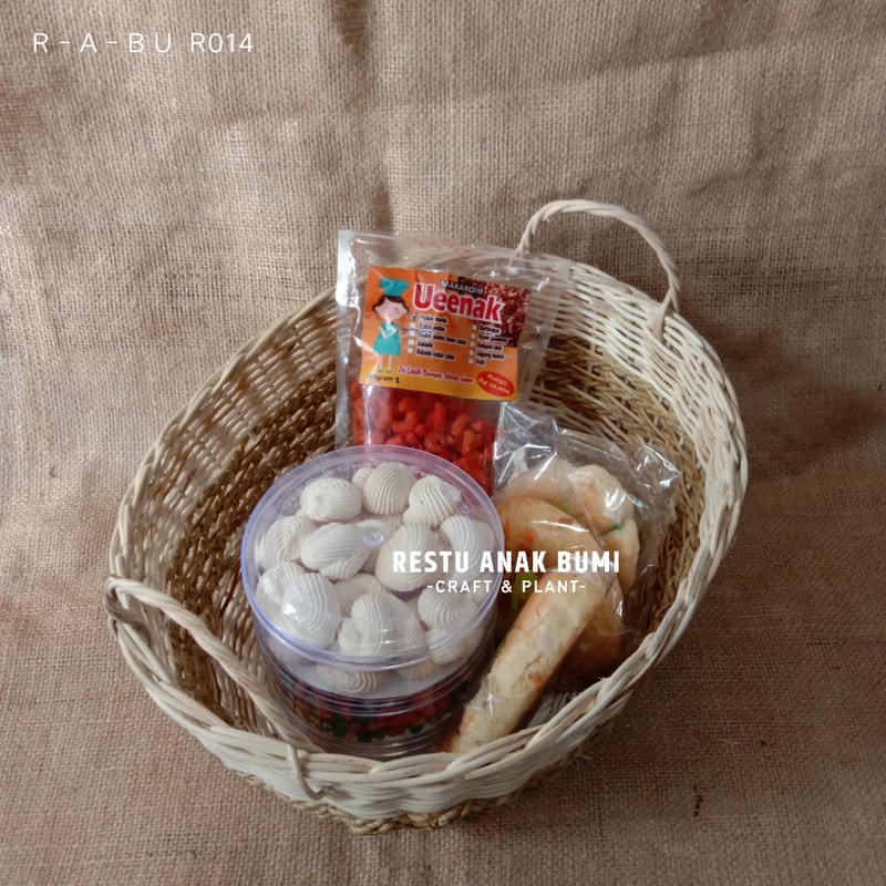 

(R014) Bowl Mix Pandan M35x28/Hampers/Hantaran/Hadiah/Lamaran/Seserahan/Kado/Gift/Parcel Lebaran/Natal/Acara/Catering/Makanan/Minuman/Keranjang Buah/Souvenir/Wadah Serbaguna/Basket/Perabotan/Fruit Box/Sembako/Teh/Gula/Beras/Telur