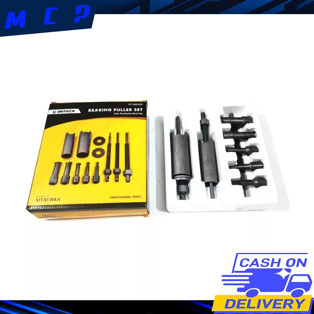 NEW Treker Bearing Puller ORIGINAL AMTEC  Set 5 pcs - Treker Lepas Pembuka Bearing Laher Tutup CVT | Disassembler-TREAKER 2 KAKI