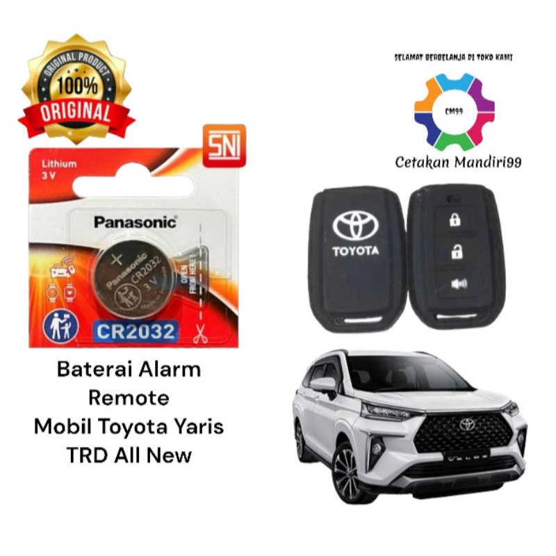 Baterai Yaris TRD All New Baterai Remote Mobil Toyota CR2032