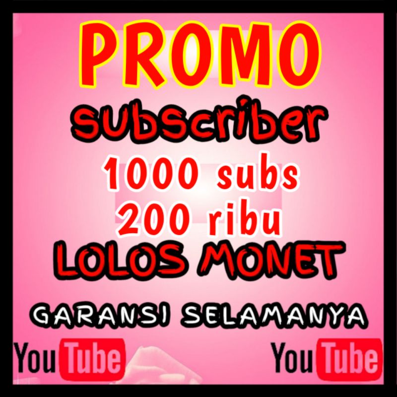 SUBSCRIBERS MURAH