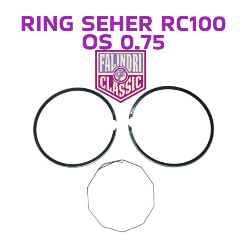 ring seher suzuki rc100 os 75 ring piston suzuki rc100 os 75