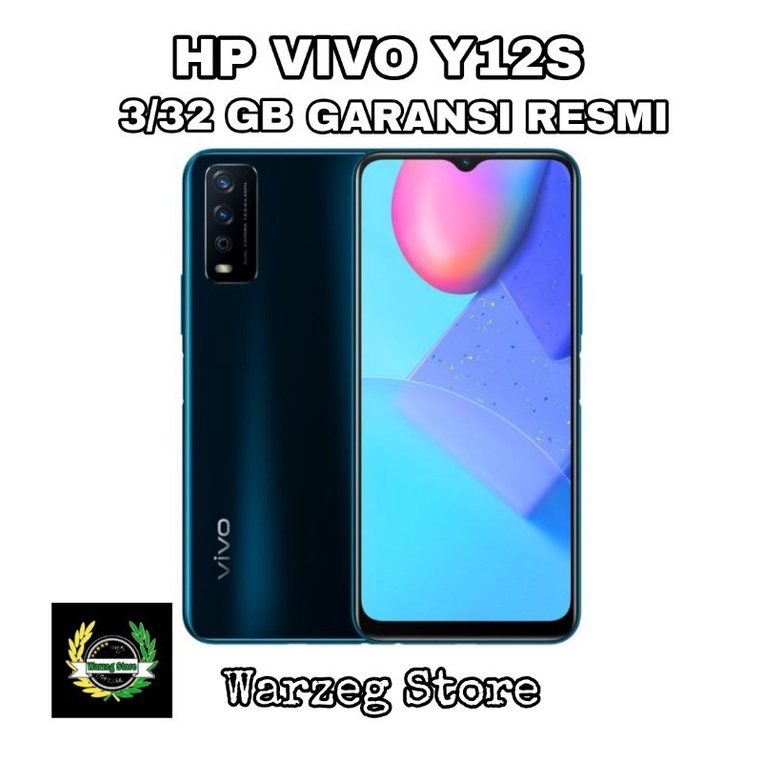 HP VIVO Y12s RAM 3/32 GB - VIVO Y12 s RAM 3GB ROM 32GB GARANSI RESMI VIVO