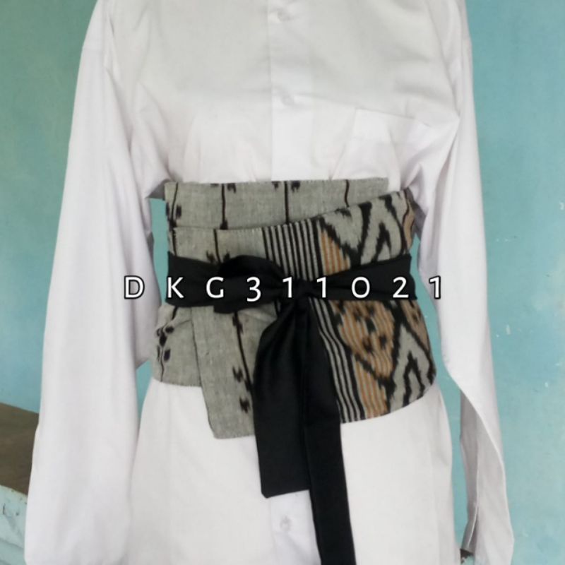 [Ready Stok] Obi Belt Tenun Troso, Ikat Pinggang Tenun Troso Asli