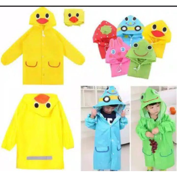 [JUALSEMUA18]Jas Hujan Anak Motif Lucu Dan Unik / Pakaian Hujan Anak Motof Lucu Dan Unik