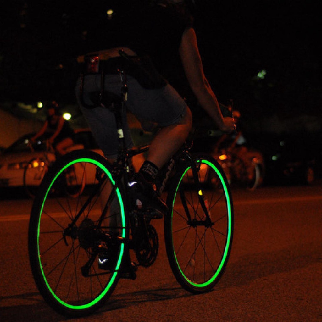 Stiker Stiker Roda Sepeda Bicycle Wheel Reflective 8 Strip - A-0001