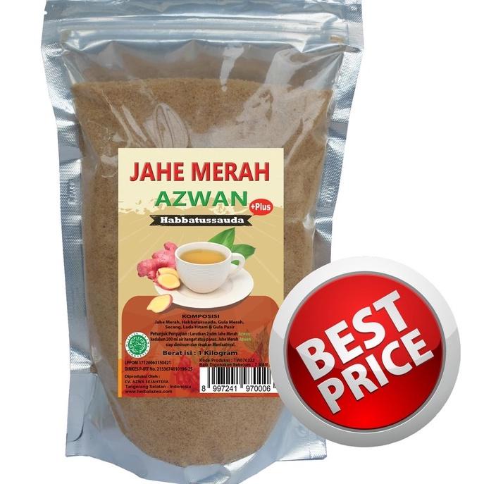 

☟ Jahe Merah Instan 1kg ✬