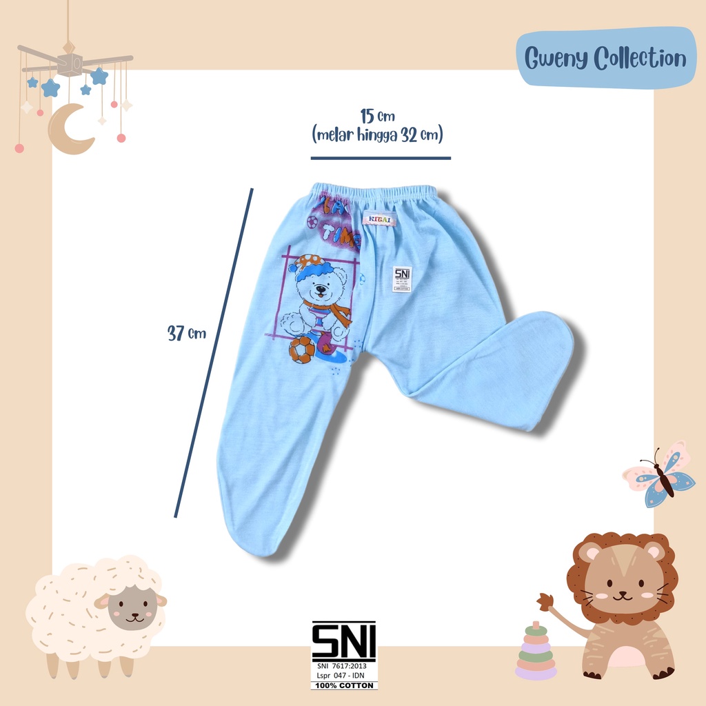 CELANA BUNTU BAYI CELANA PANJANG TUTUP KAKI CELANA BUNTUNG UNISEX (SKF W)