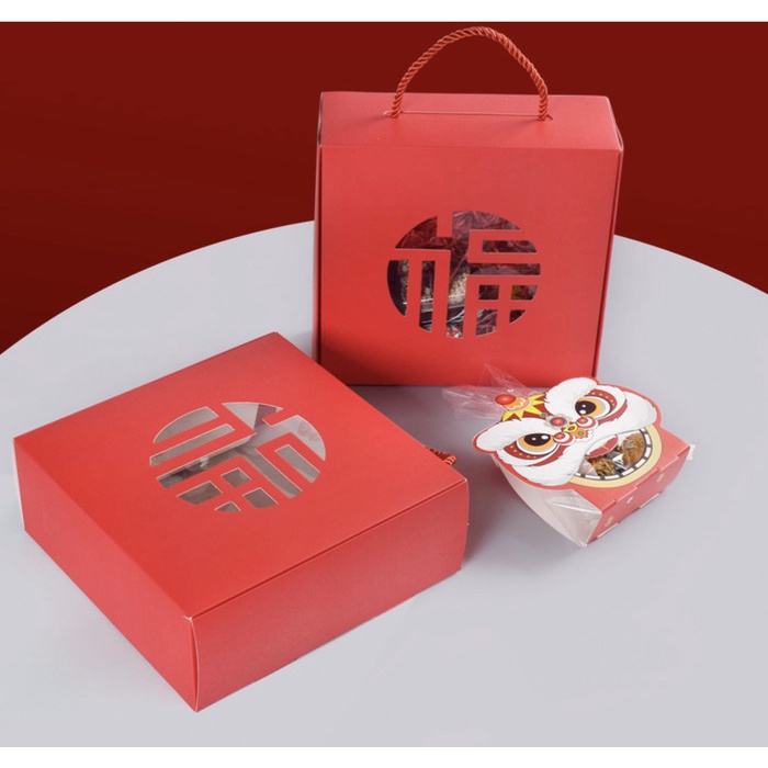 

Best Produk kotak hadiah merah , gift box imlek , gift paper bag , goodie bag fu