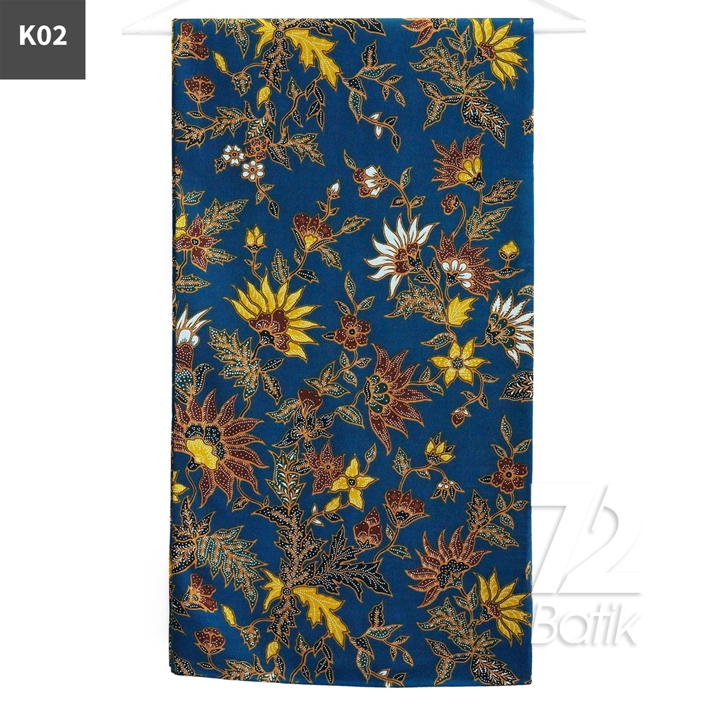 KAIN BATIK PREMIUM Bahan Katun Motif Kembang Duri Coklat Tua 722764 Cap 72 Jarik Jarit Samping Kebat Panjang Batik Katun Modern Premium Bahan Seragam Batik Pernikahan Kantor Keluarga Murah Kamen Jadi Batik Bali Lembaran