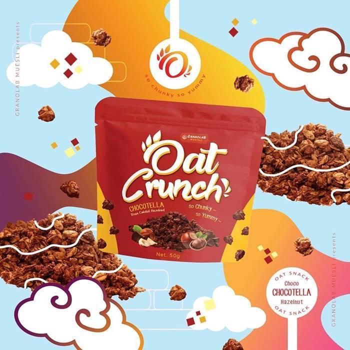 

Tennova Cipta Inatech Snack Ganolab Oat Crunch 50 gr Chocotella