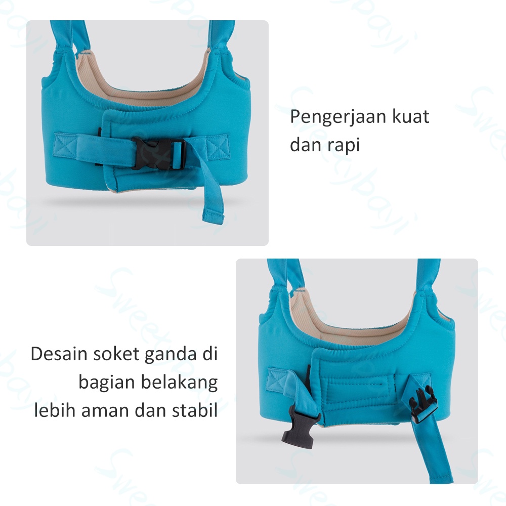 Sweetybayi Alat bantu jalan bayi uk Baby walk carrier Alat tuntun jalan bayi Alat bantu belajar jalan bayi