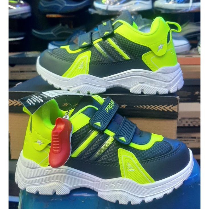 sepatu pro att kim abu tua/ hijau/ putih sepatu anak kekinian terbaru dan terlaris