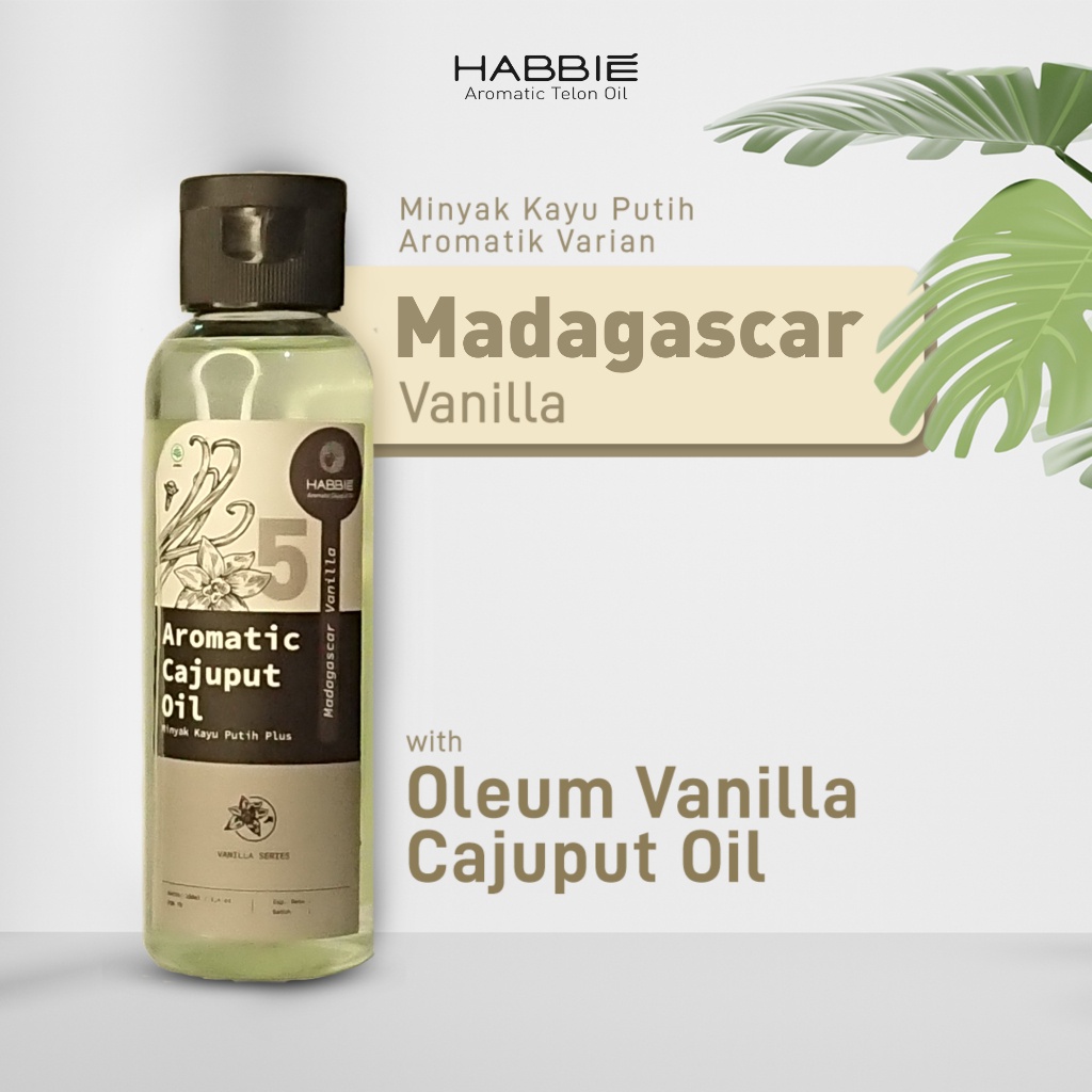 Habbie Minyak Kayu Putih Aromatik Saffron, Aroma Vanilla