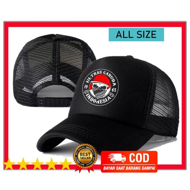 TOPI ULTRAS INDONESIA TOPI SUPORTER INDONESIA PREMIUM