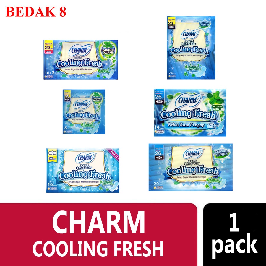 Pembalut Charm Cooling Fresh