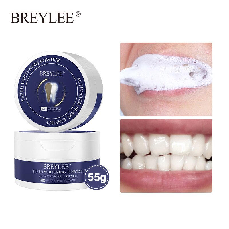 (READY &amp; ORI) BREYLEE Teeth Whitening Powder 30 Gr BY319B0 319B9 Pemutih Gigi Penghilang Karang