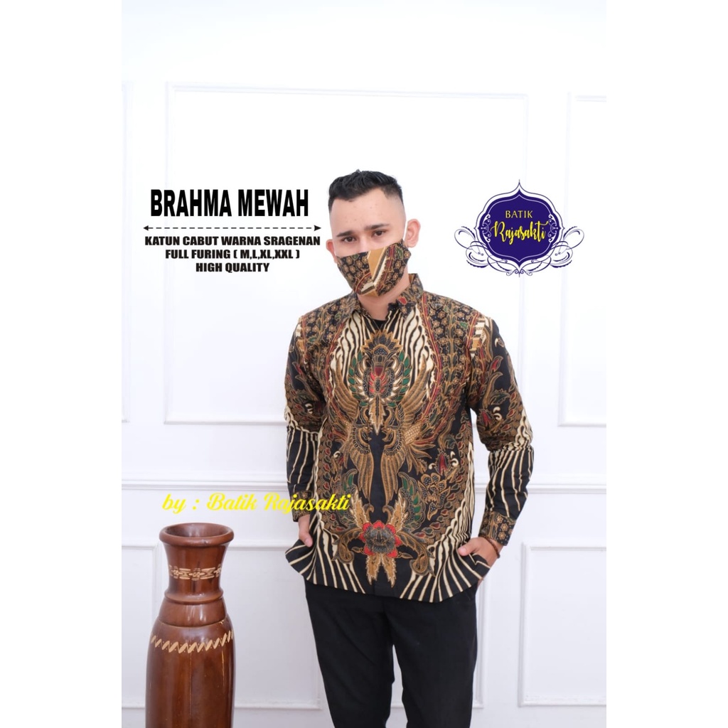 BRAHMA MEWAH RAJASAKTI KEMEJA BATIKSOLOAMANAH LENGAN PANJANG PENDEK LAPIS FURING PREMIUM KATUN HALUS LOVENO DAVINAH MERAK JOGET BEKISAR BLUE 2 SADAJIWO TWO ABHICANDRA LAWASAN ABISEKA ADHIMUKTI ADHIRAJASA ADI PRAMANA TWO ADINATA ADIYAMA TOLET AFZAM